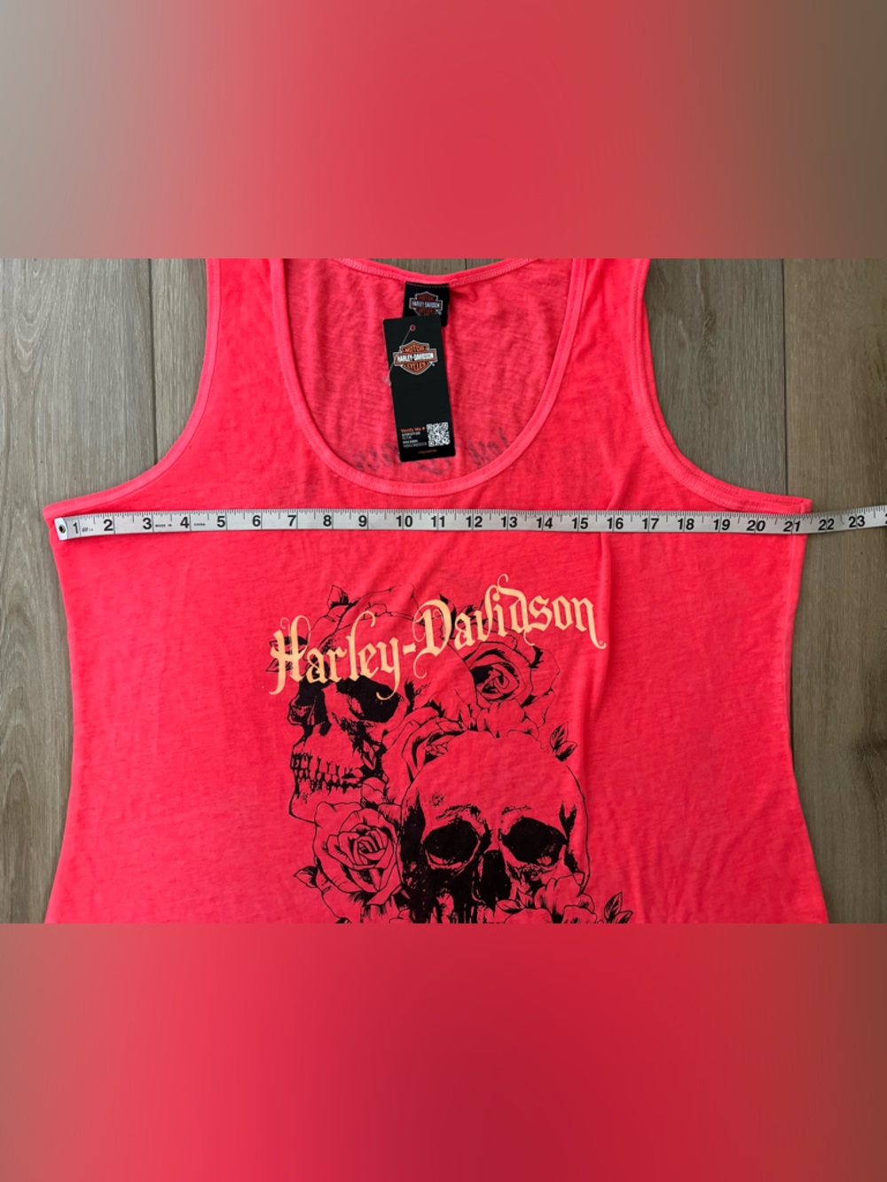 HARLEY DAVIDSON Nassau Bahamas Skull Graphic Tank Top - Picture 6 of 9